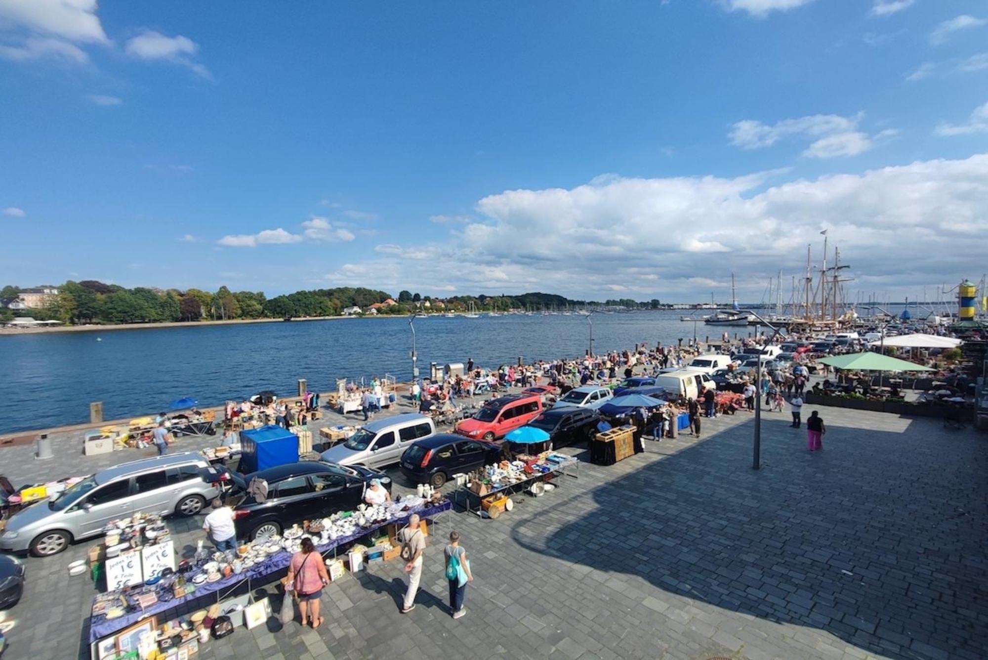Ahoi Ecki Daire Eckernförde Dış mekan fotoğraf